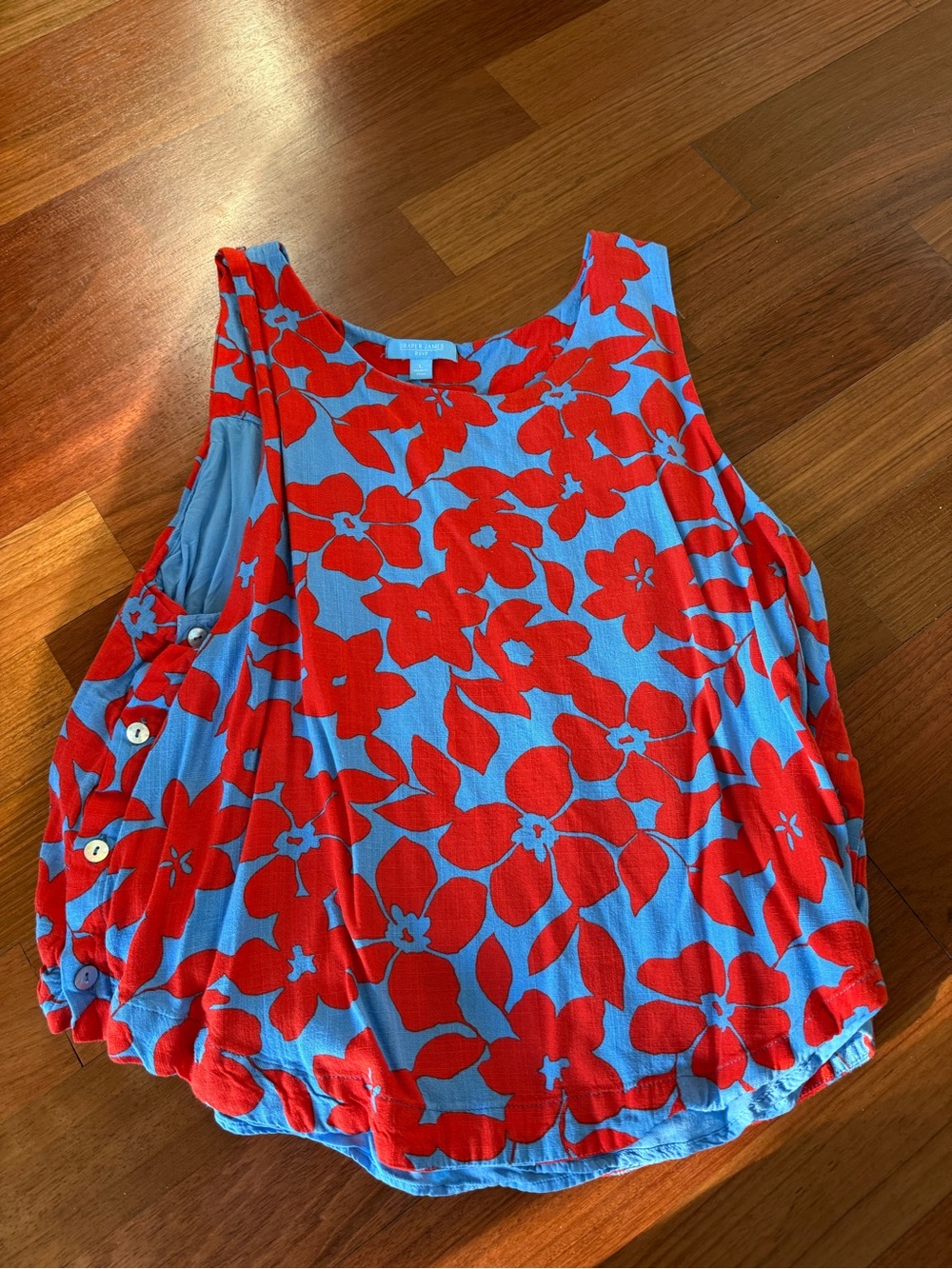 Draper James Floral Top